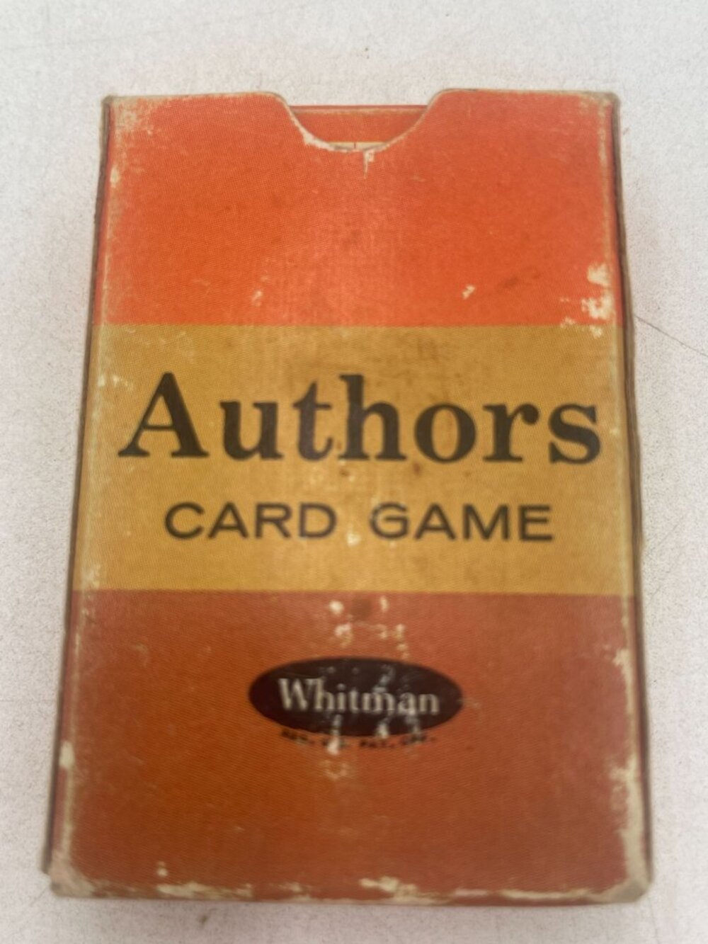 Vintage Whitman Authors Card Game Box Classic Literary Themed Deck Collectors - Picture 2 of 8